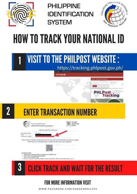 philpost national id tracking qr code